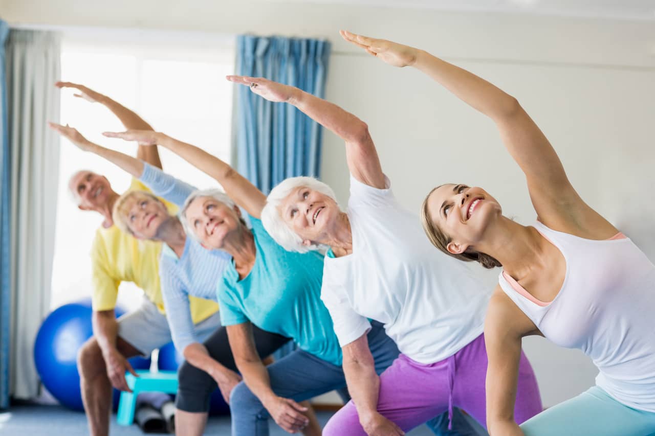Yoga Lying Down for Beginners, Over 50, Yoga for Seniors: 20 Minutes -  YouTube